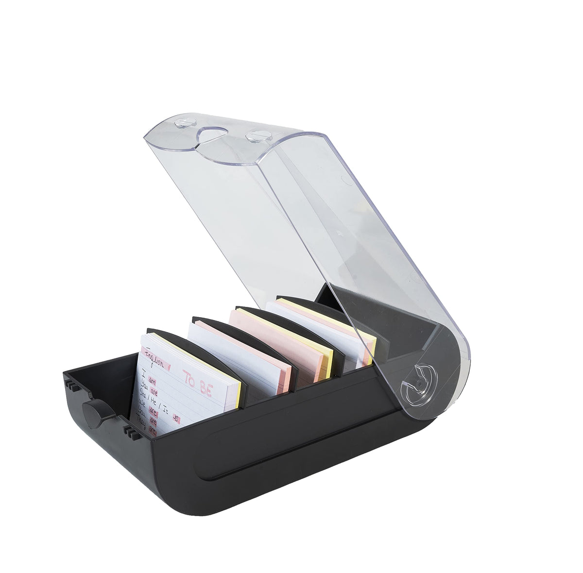 Bunny Box A8 Revision Card Storage Box, 195×100×6.3 mm — Holds up to 650 Cards