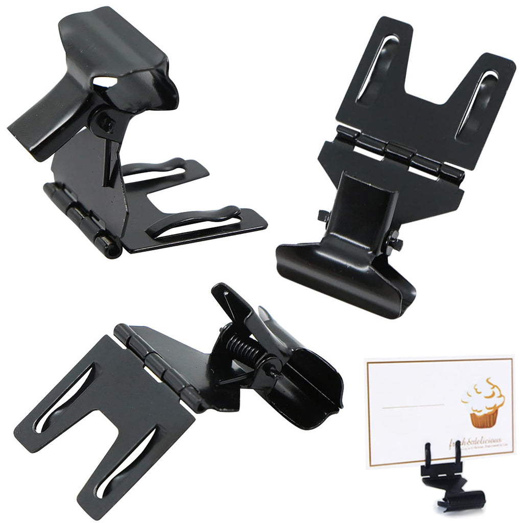 Card Holder Memo Clip Metal 5.2 x 2.8 cm Pack of 10