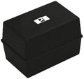 Card Index Box 127 x 76 mm Black