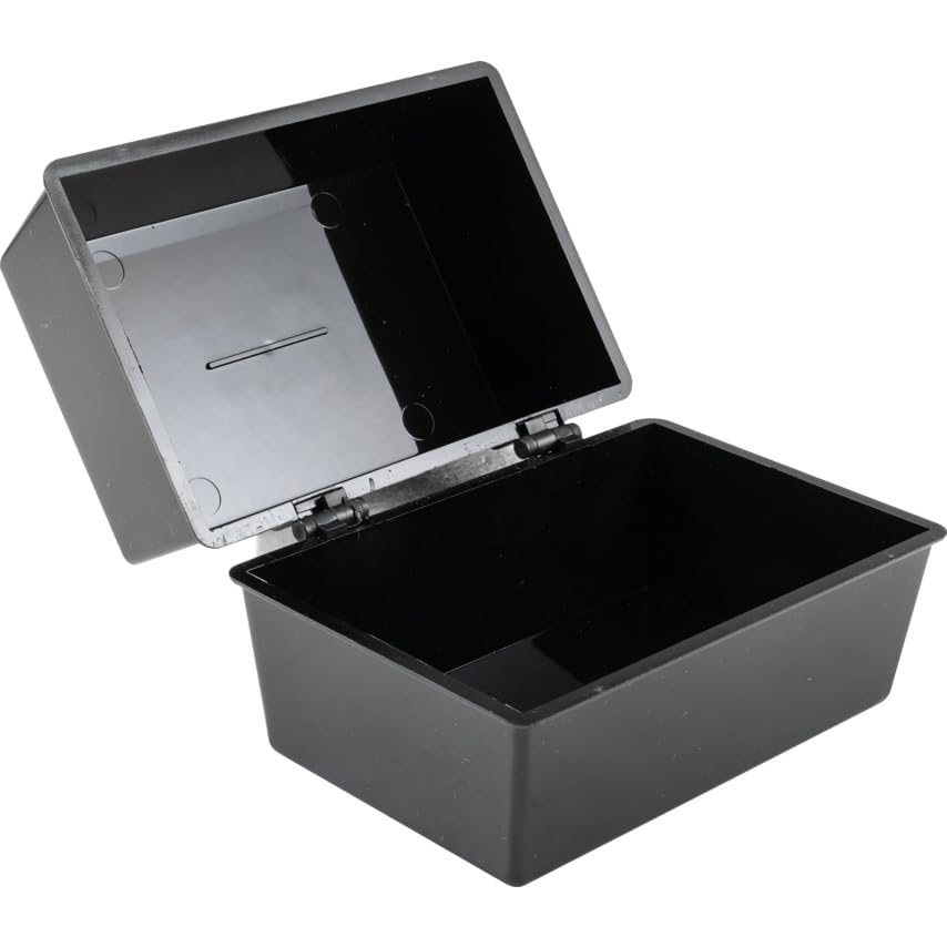 Card Index Box 127 x 76 mm Black