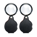 Desenda 2 PCS Small Magnifying Glass, Pocket Magnifier for Senior