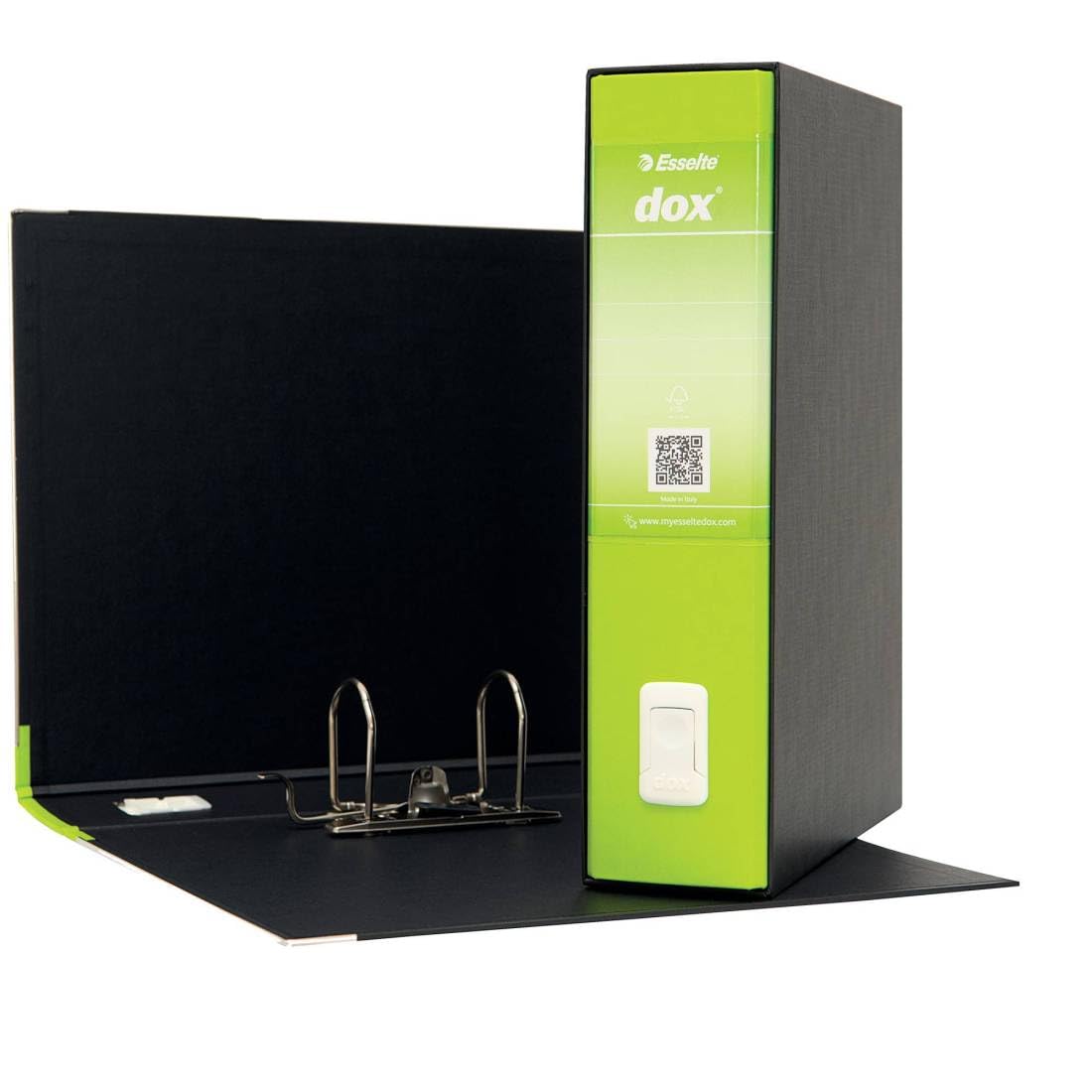Dox 2 Class Box Lever Arch File A4 Light Green
