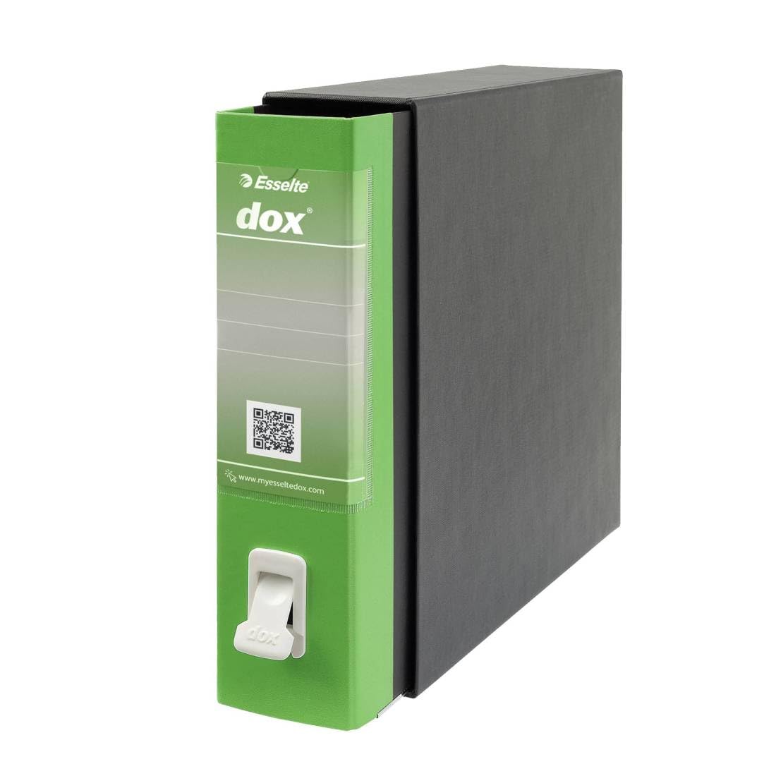 Dox 2 Class Box Lever Arch File A4 Light Green
