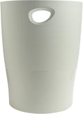 Ecobin Waste Paper Bin 15L — 263 x 263 x 335 mm, Grey