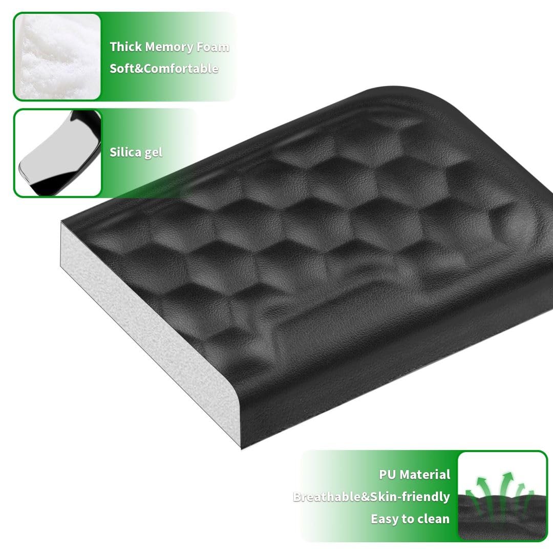 Ergonomic Memory Foam Mouse Wrist Rest Pad (5.9 x 3.15 x 0.79 in)