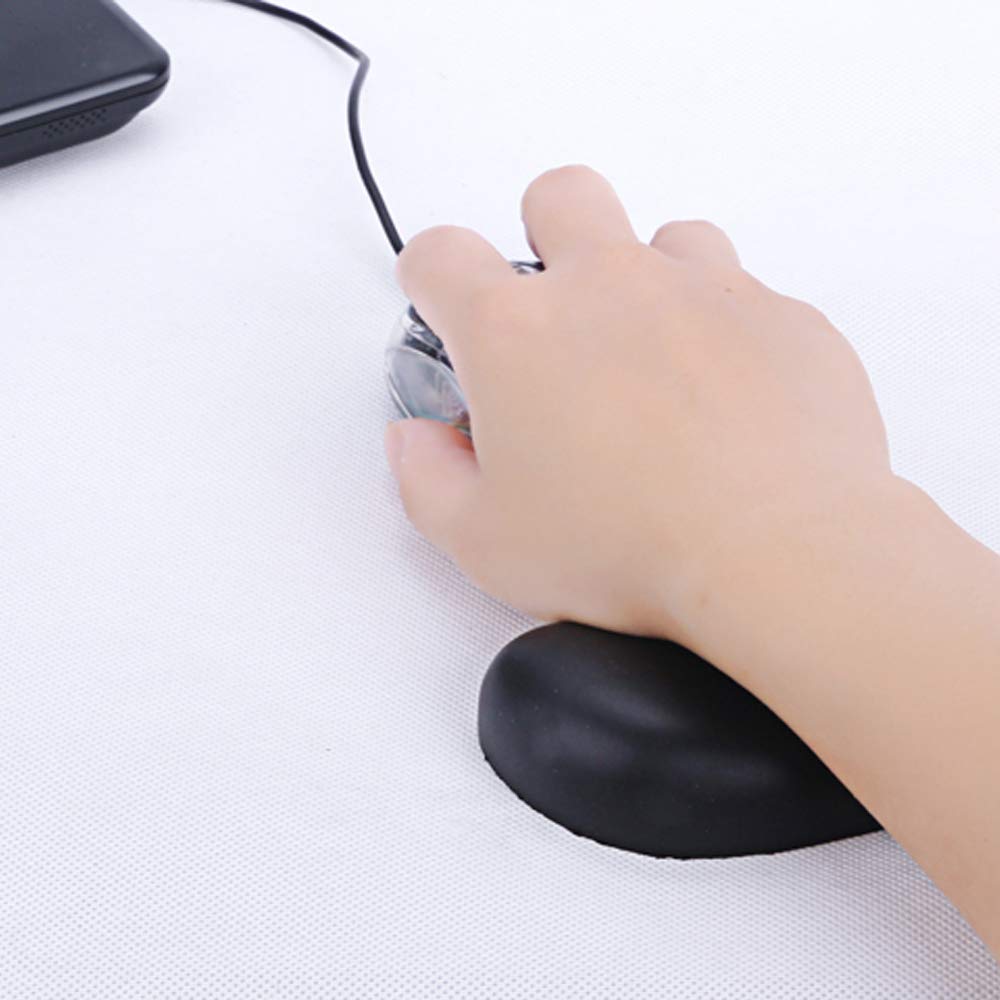 Ergonomic Memory Foam Wrist Rest for Mouse — Anti-Skid Wrist Pad