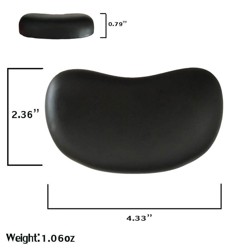 Ergonomic Memory Foam Wrist Rest for Mouse — Anti-Skid Wrist Pad