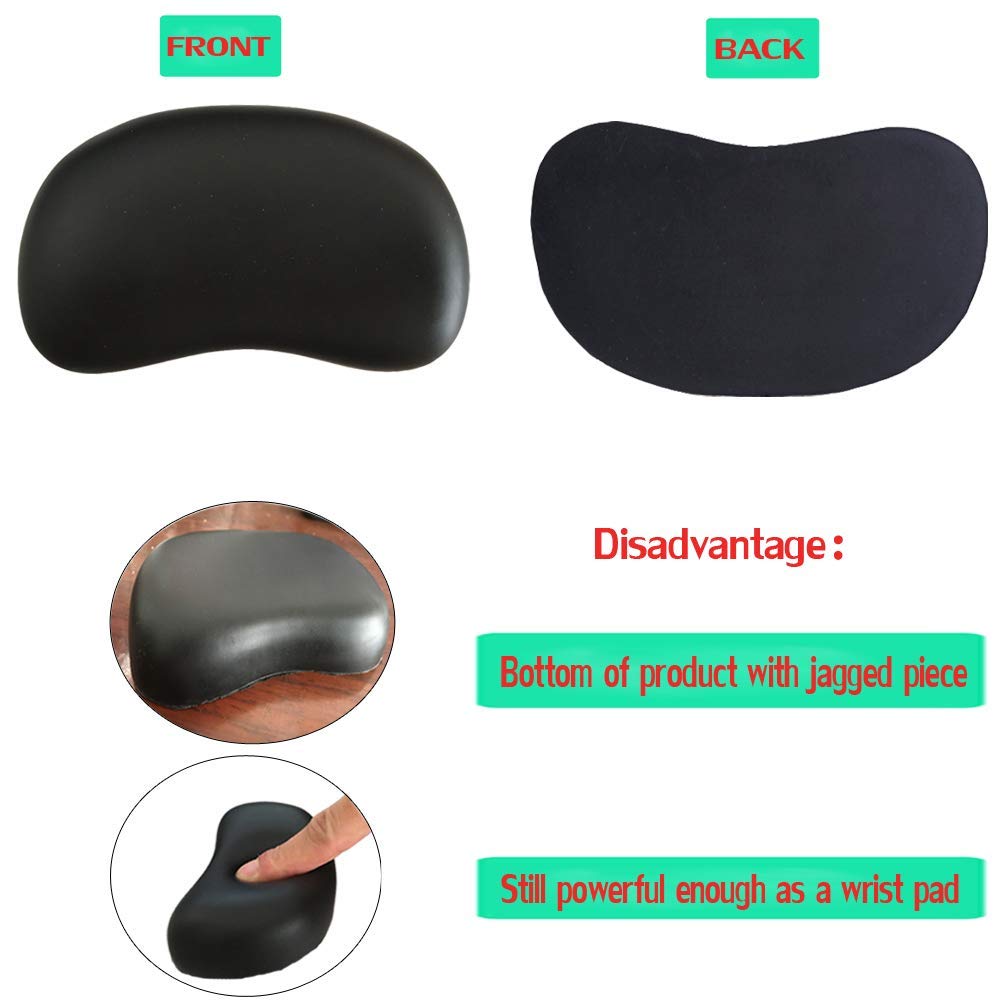 Ergonomic Memory Foam Wrist Rest for Mouse — Anti-Skid Wrist Pad
