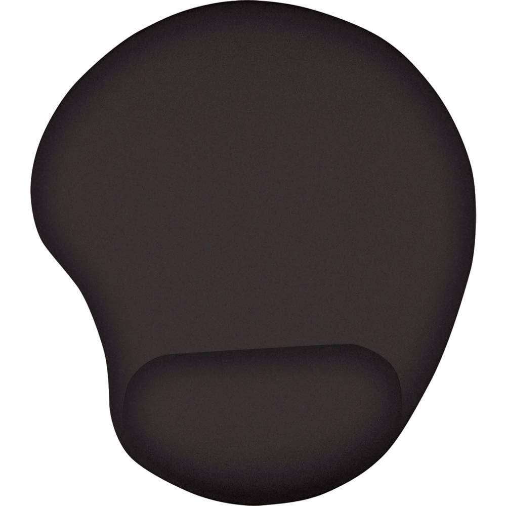 Ergonomic Mouse Pad with Gel Wrist Support, Black