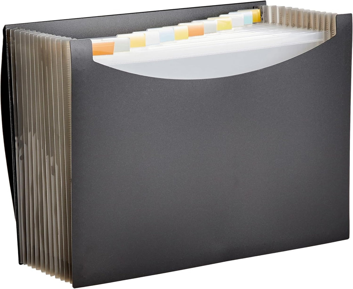 Expanding A4 File Folder, 13-Pocket (Black)