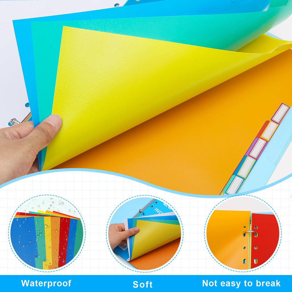 File Dividers A4 3-Pack 12-Part Coloured