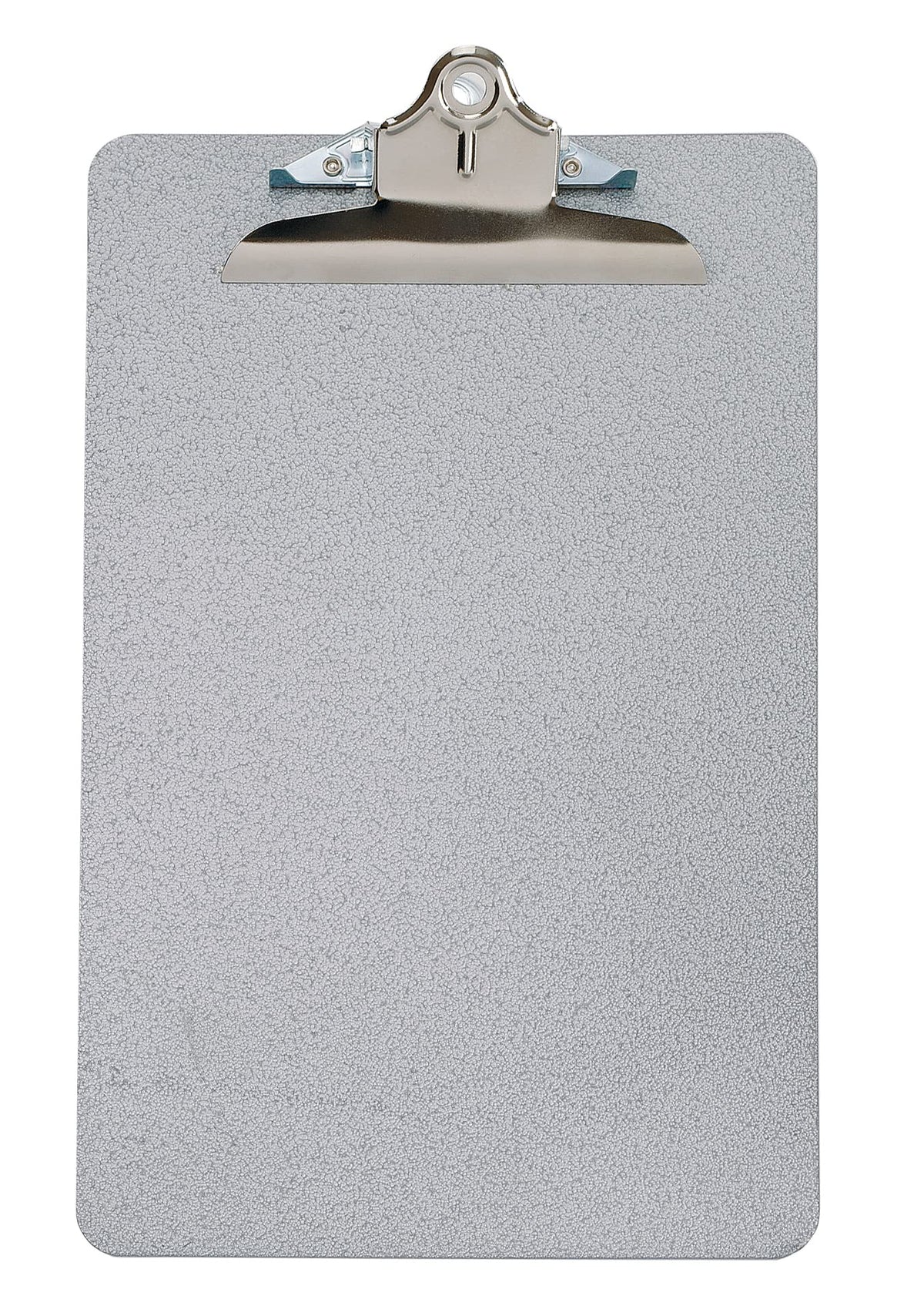 Foolscap/A4 Steel Clipboard — Grey