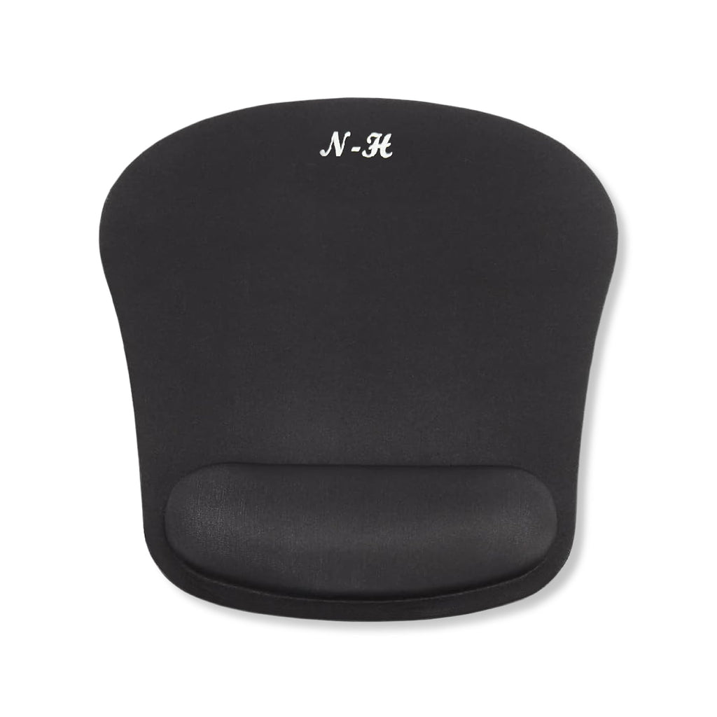 Gel Ergonomic Mouse Pad with Wrist Support, Black