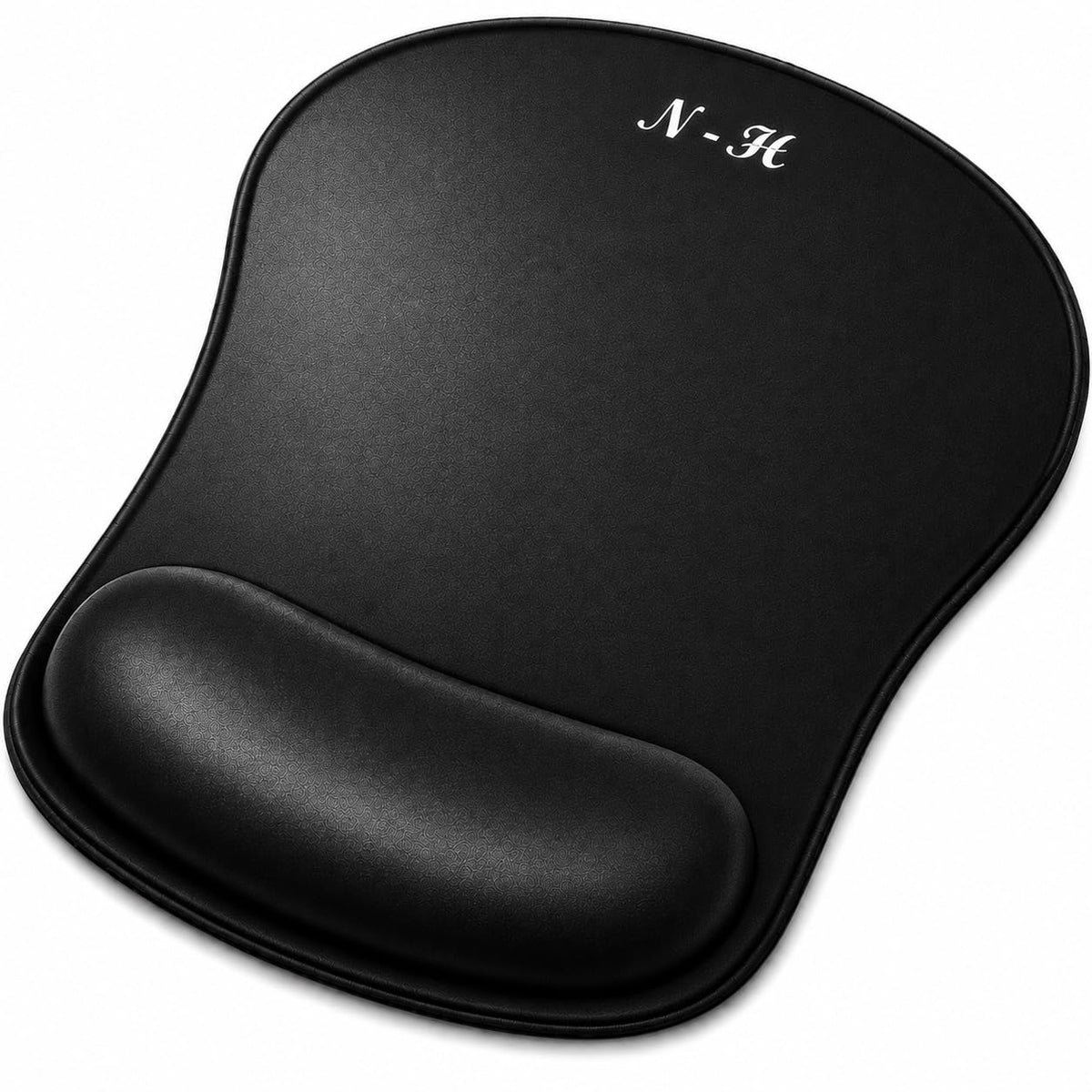Gel Ergonomic Mouse Pad with Wrist Support, Black