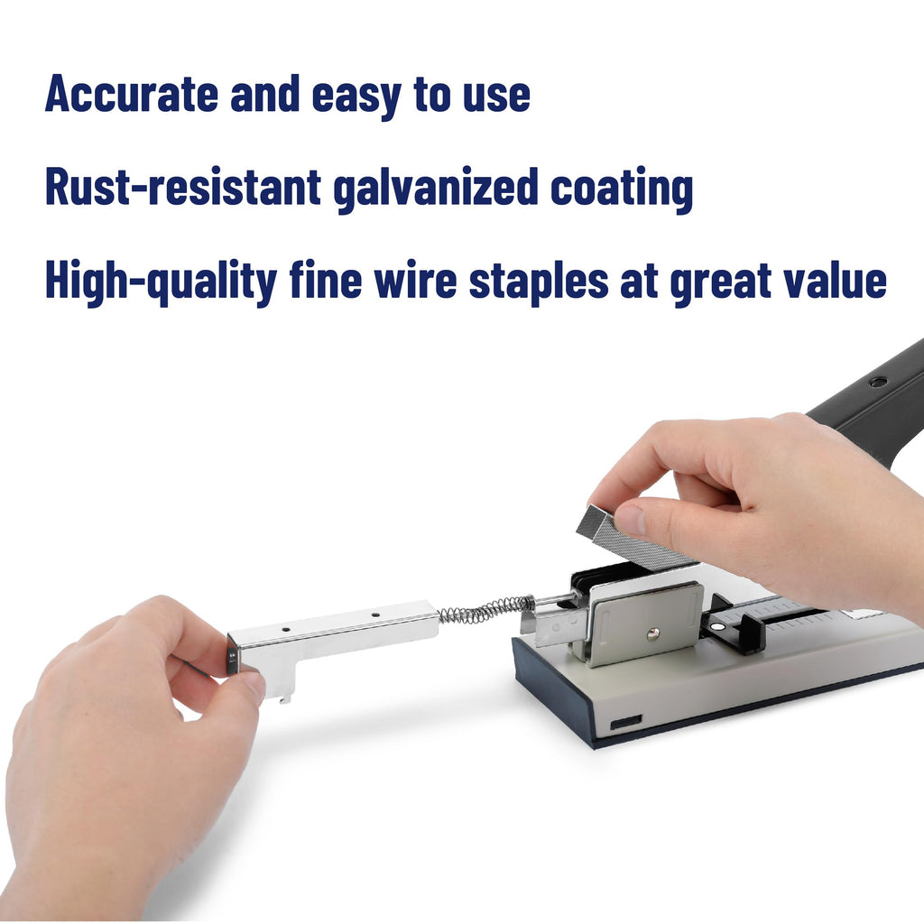 Heavy Duty Staples 3000 pcs, 100-Sheet Capacity