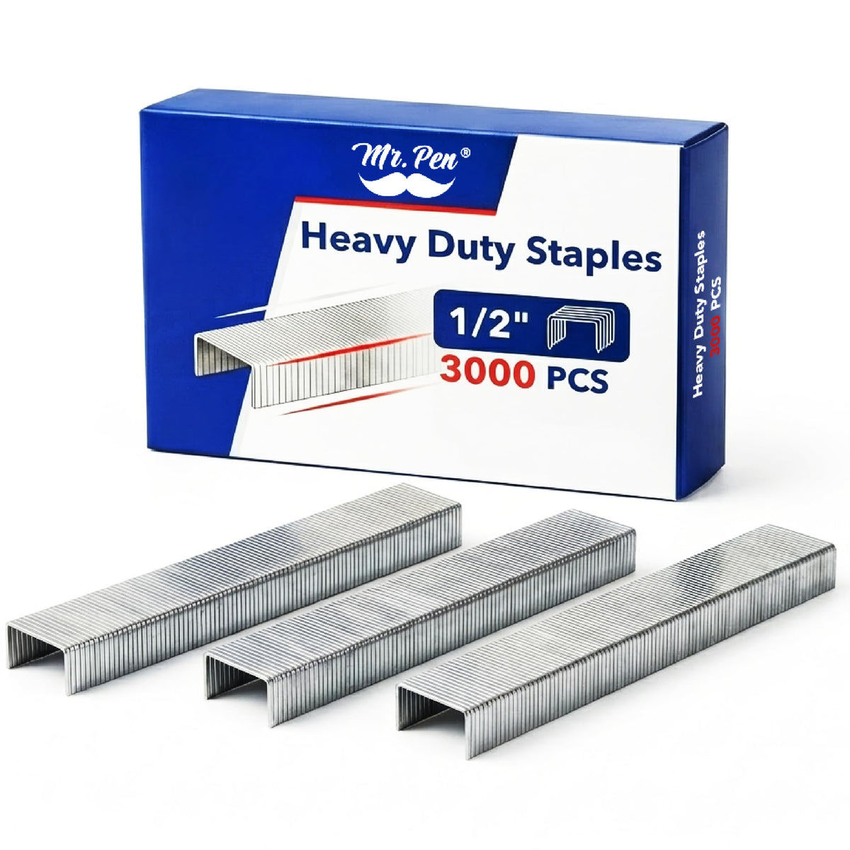 Heavy Duty Staples 3000 pcs, 100-Sheet Capacity