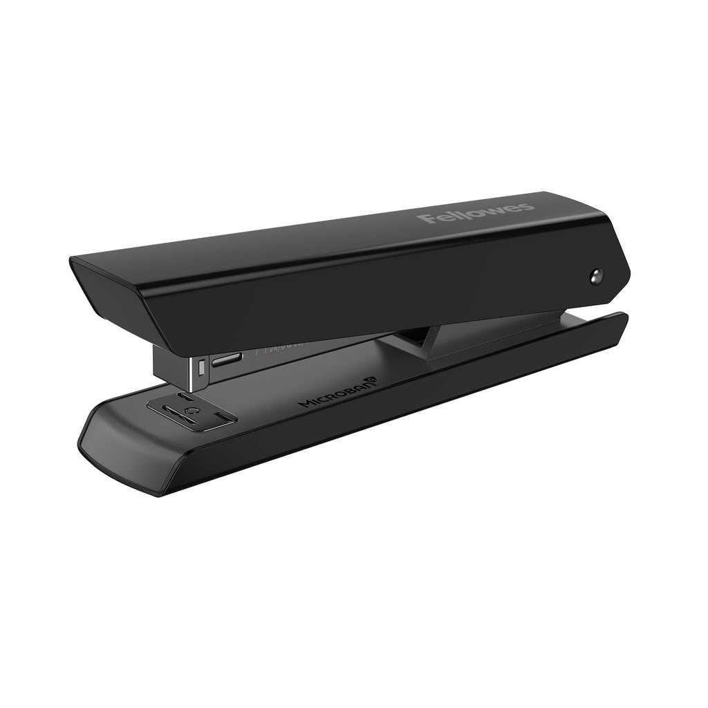 Jam-Free LX820 20-Sheet Antibacterial Full-Strip Manual Stapler, Black