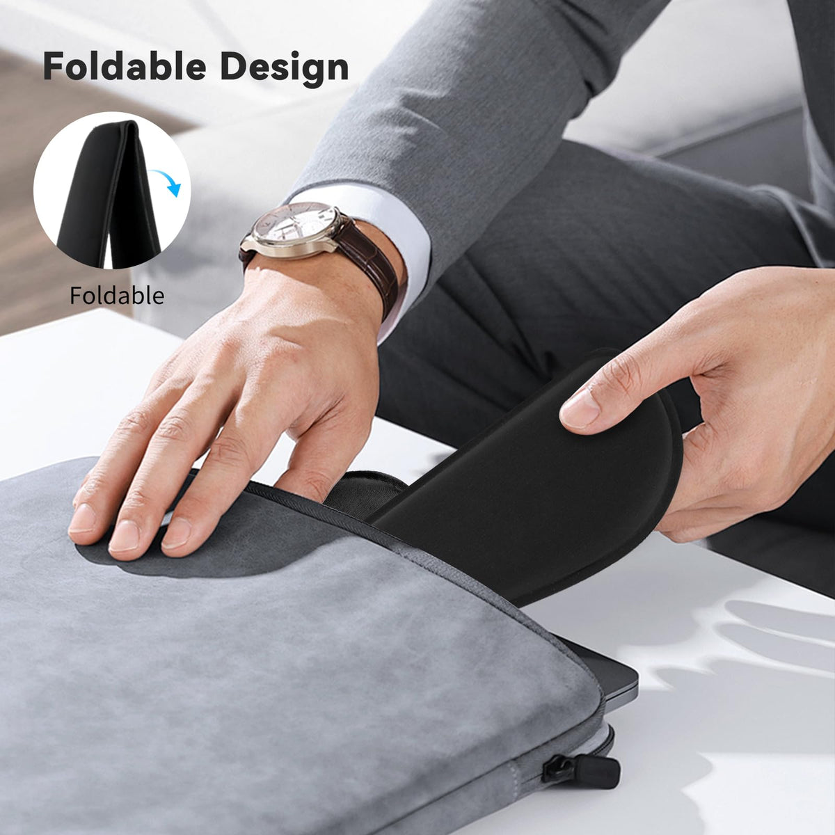 Keyboard Wrist Rest - Ergonomic Memory Foam Non-Slip Wrist Support