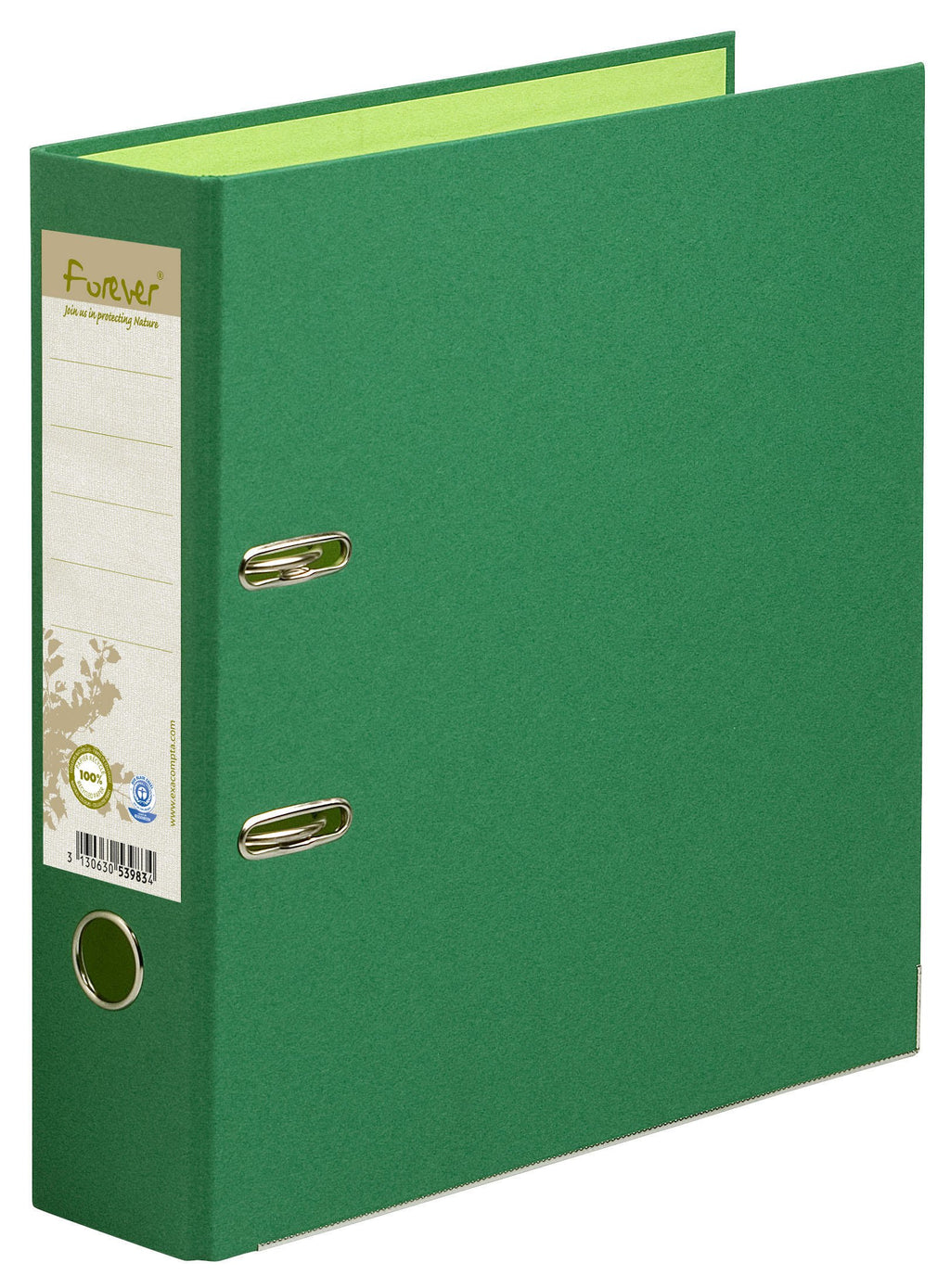 Lever Arch File Prem'Touch Forever Dark Green 80 mm A4 Maxi