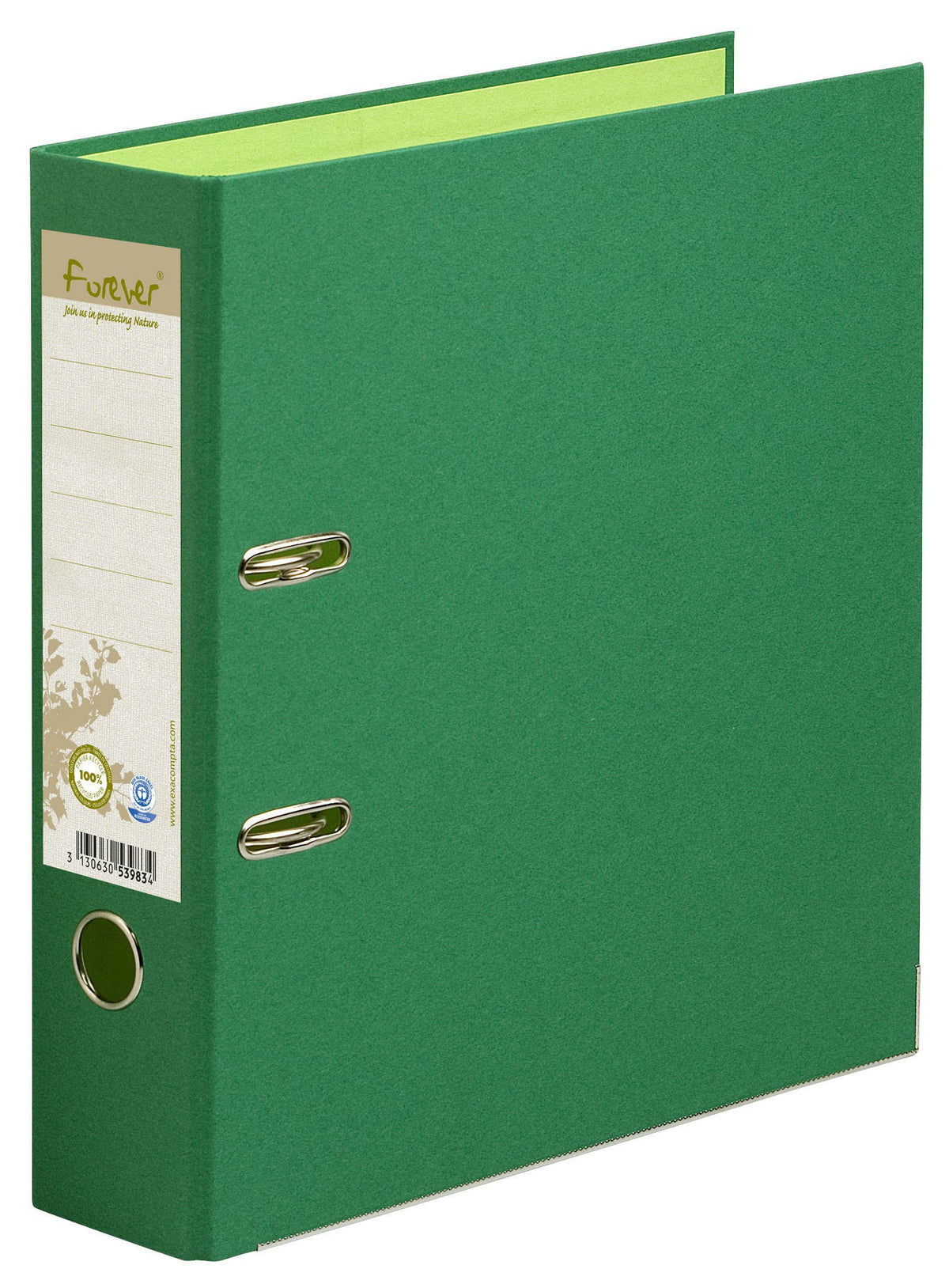 Lever Arch File Prem'Touch Forever Dark Green 80 mm A4 Maxi