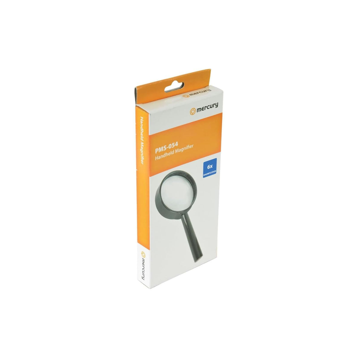 Mercury | Handheld Magnifying Glass | 6 x Magnification, Black