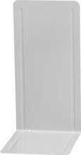 Metal Bookends Light Grey – Powder-Coated Steel (Set of 2)
