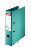 Number 1 Power A4 Lever Arch File 75mm Spine 500-Sheet Turquoise