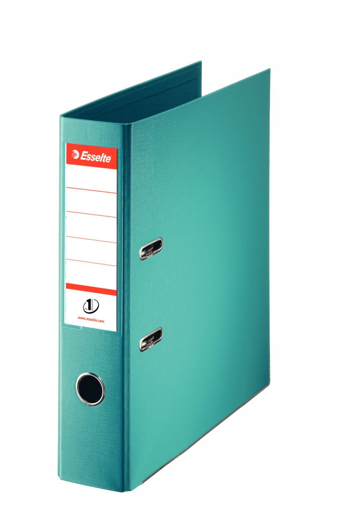 Number 1 Power A4 Lever Arch File 75mm Spine 500-Sheet Turquoise