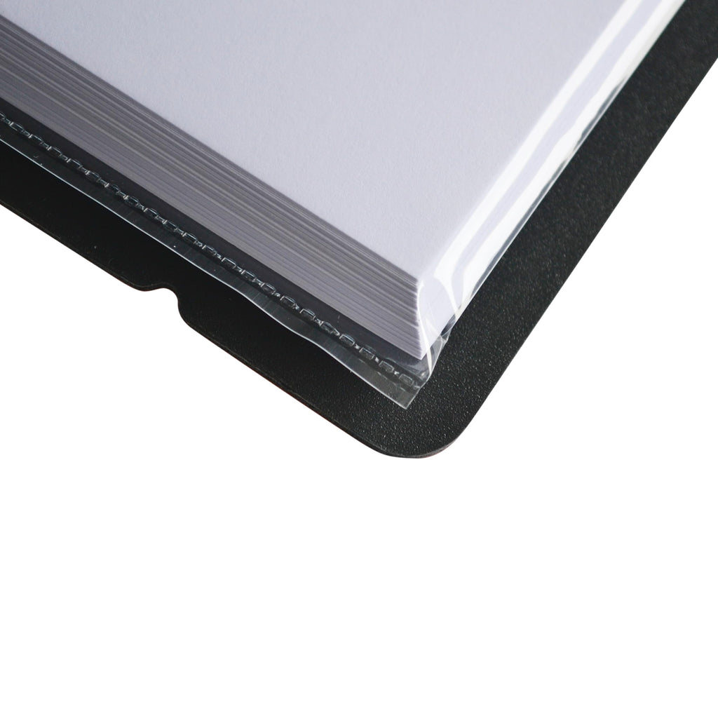Pack of 10 Document Wallets A4XL Clear 140 Micron Heavy-Duty Polypropylene