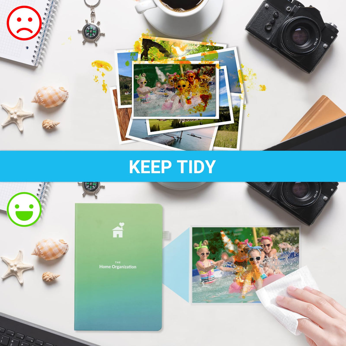 Pack of 100 A6 Photo Sleeves — Clear 4x6" Acid-Free Plastic Protectors