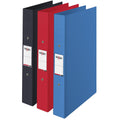 Pack of 3 Assorted A4 2-Ring Polypropylene Binders, Holds 190 Sheets