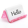 Pink Glitter Business Card Holder