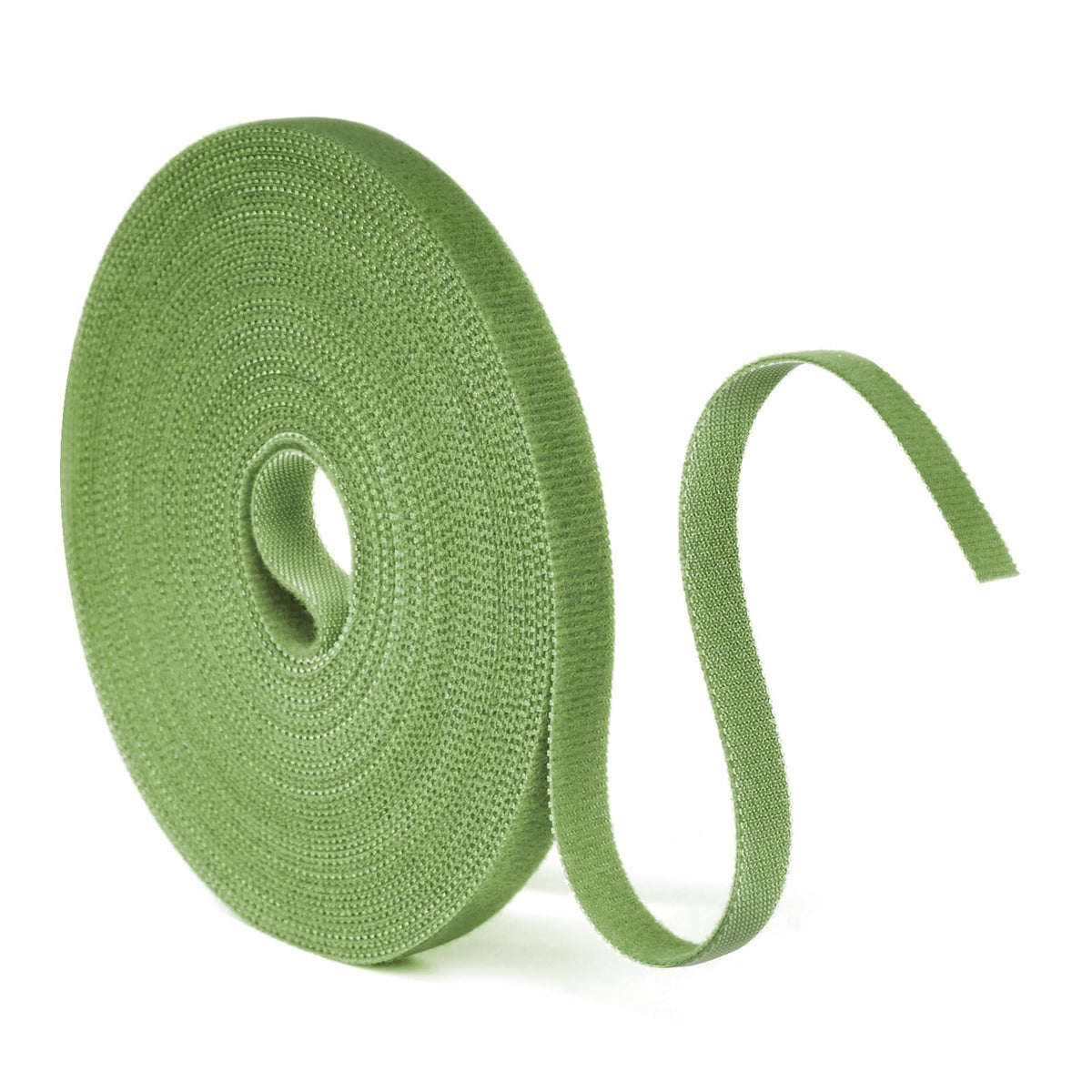 Plant Ties 15m x 10mm Green Reusable Self-Adhesive Garden Tape