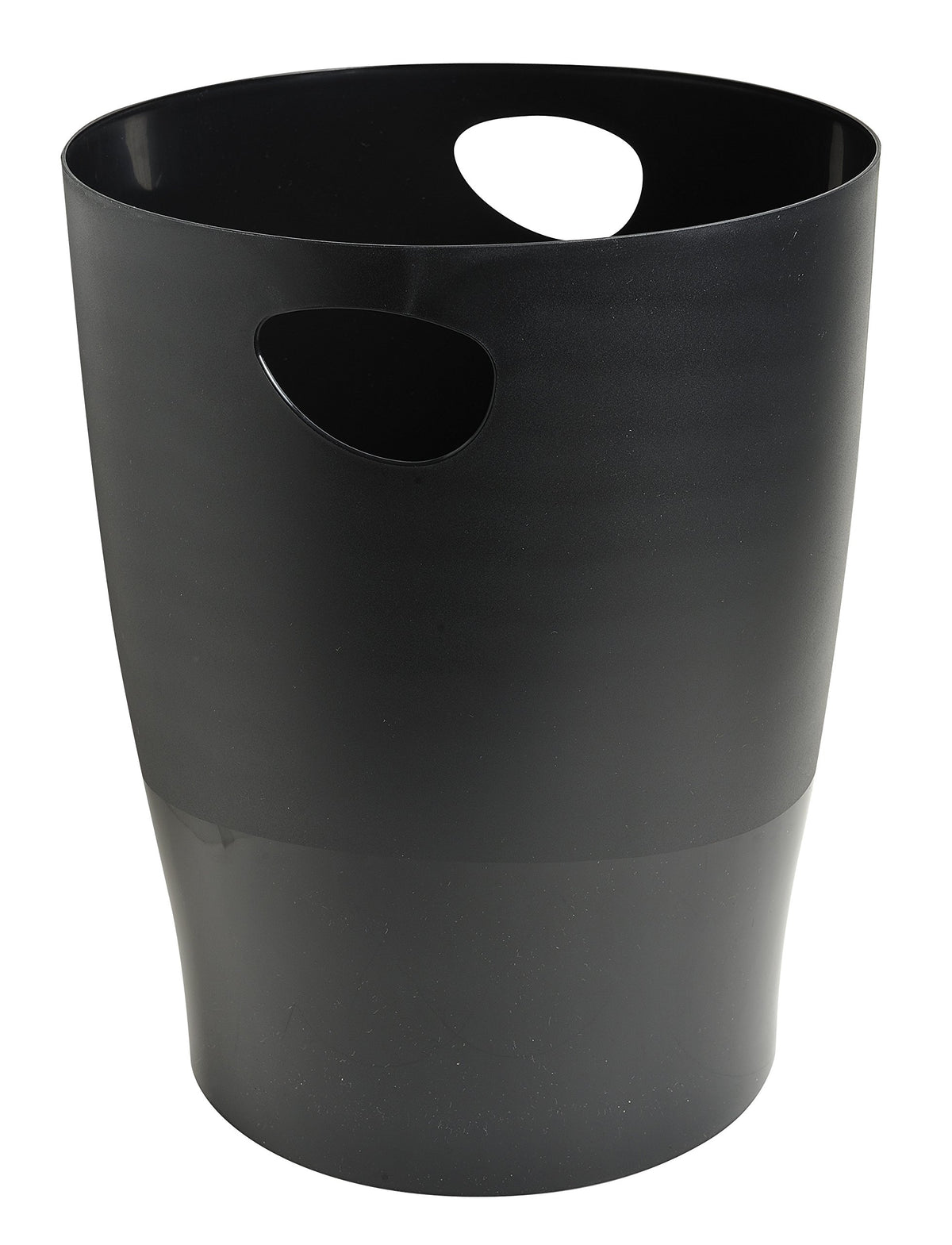 Ref 453014D Ecobin Waste Paper Bin, 15L, 263×263×335mm, Black