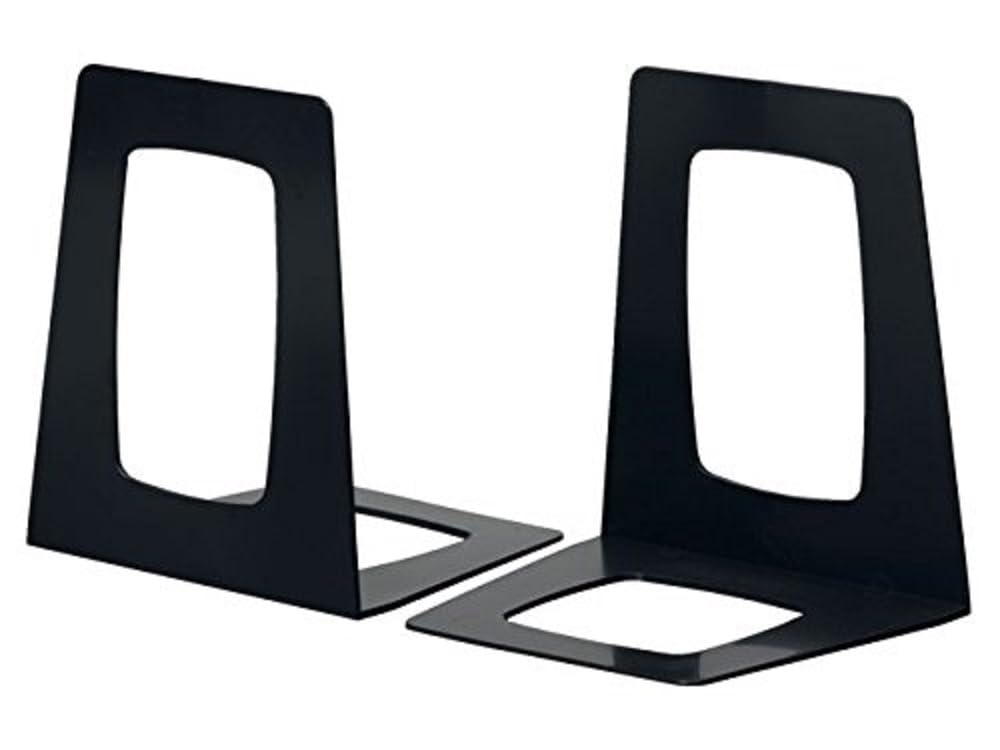 Resolution Bookends Black, 2-Pack