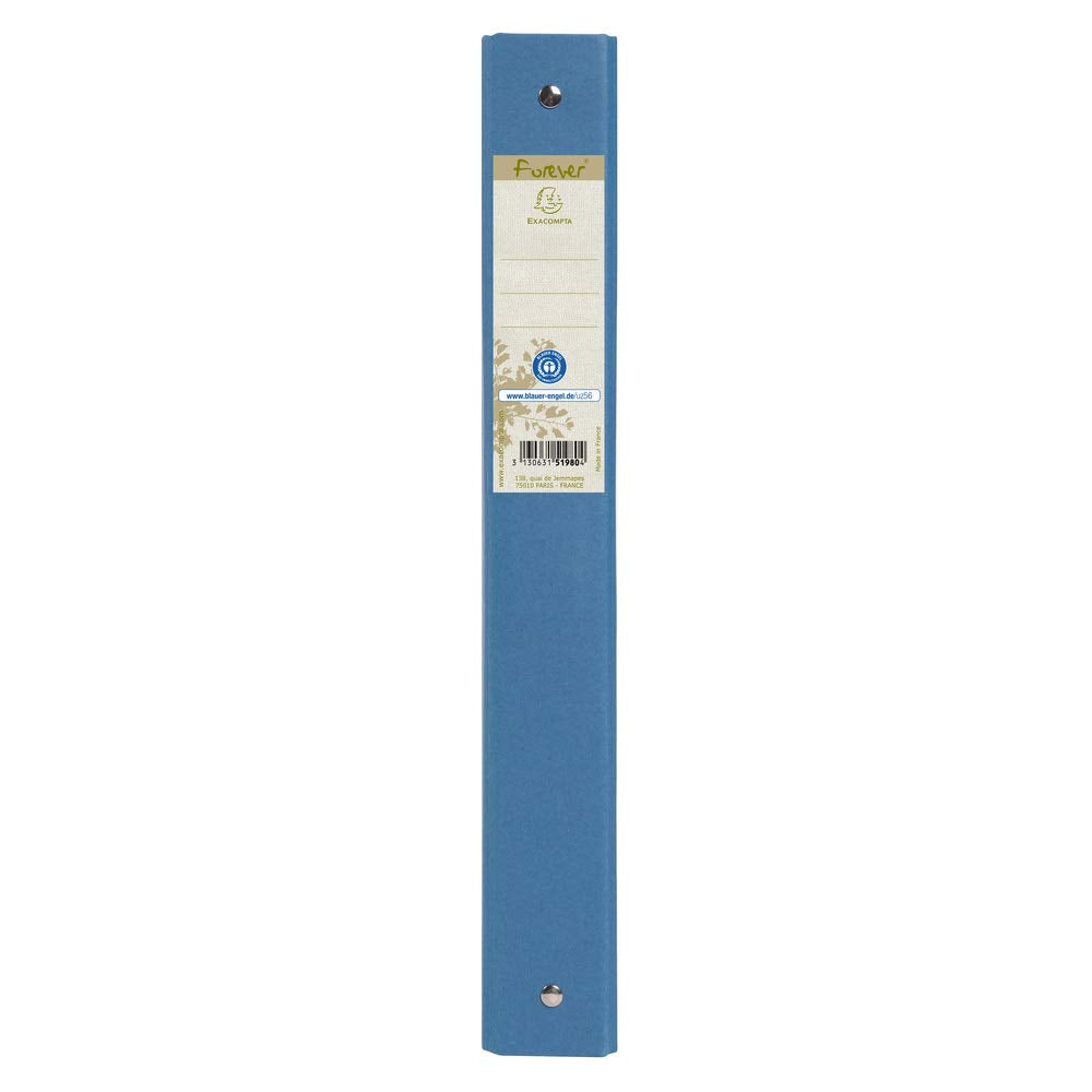 Rigid Ring Binder Forever A4 4 Rings Light Blue