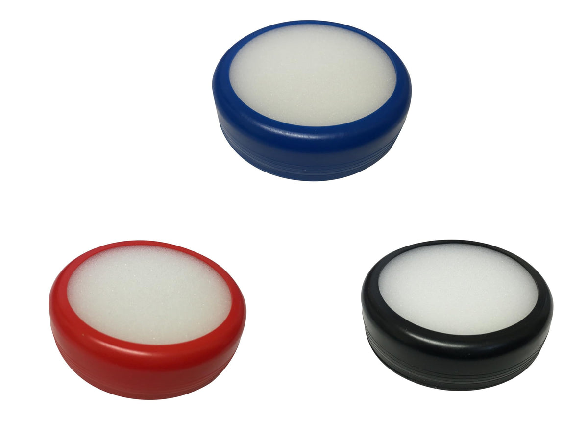 Round Blue Finger Sponge Dampener Pad for Envelopes, Stamps & Cash