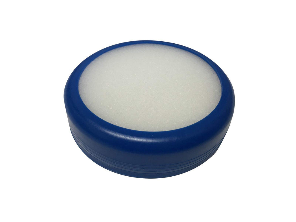 Round Blue Finger Sponge Dampener Pad for Envelopes, Stamps & Cash