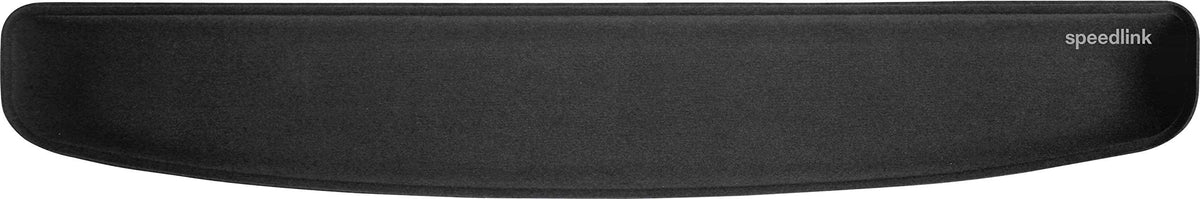 SATEEN Ergonomic Wrist Rest — Soft Cover, Non-Slip Base, Black