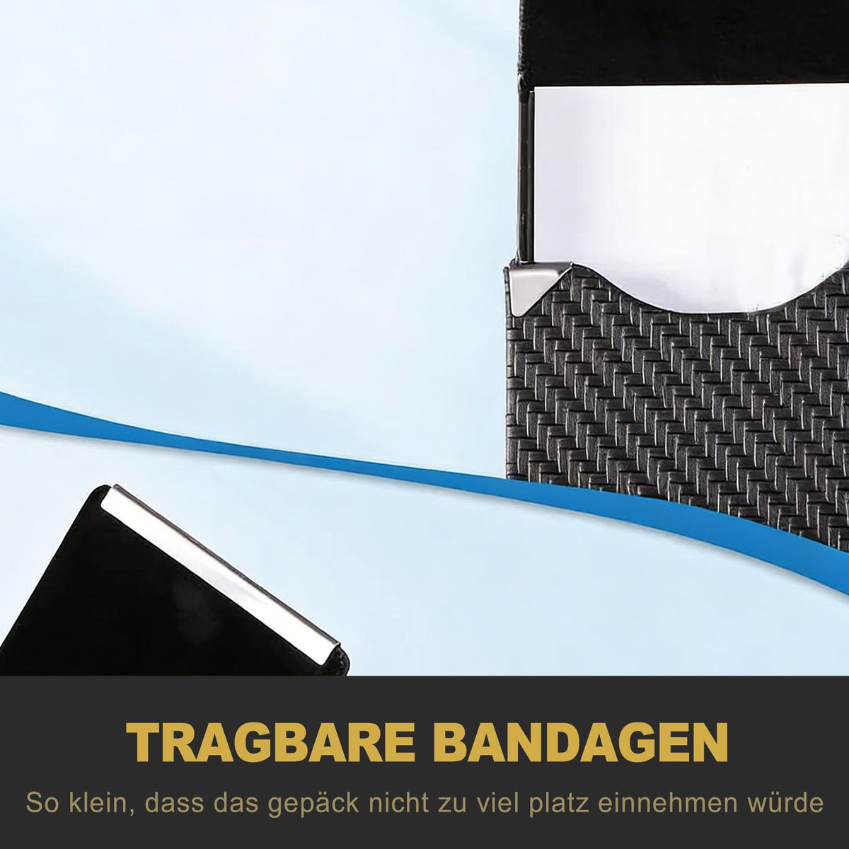 Stainless Steel Magnetic Business Card Holder — Slim RFID Card Case