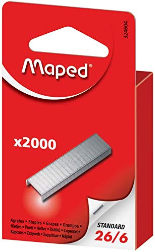 Staples 26/6 Pack of 2000