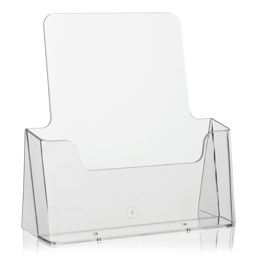 Table Brochure Stand Transparent A4 Flyer Holder