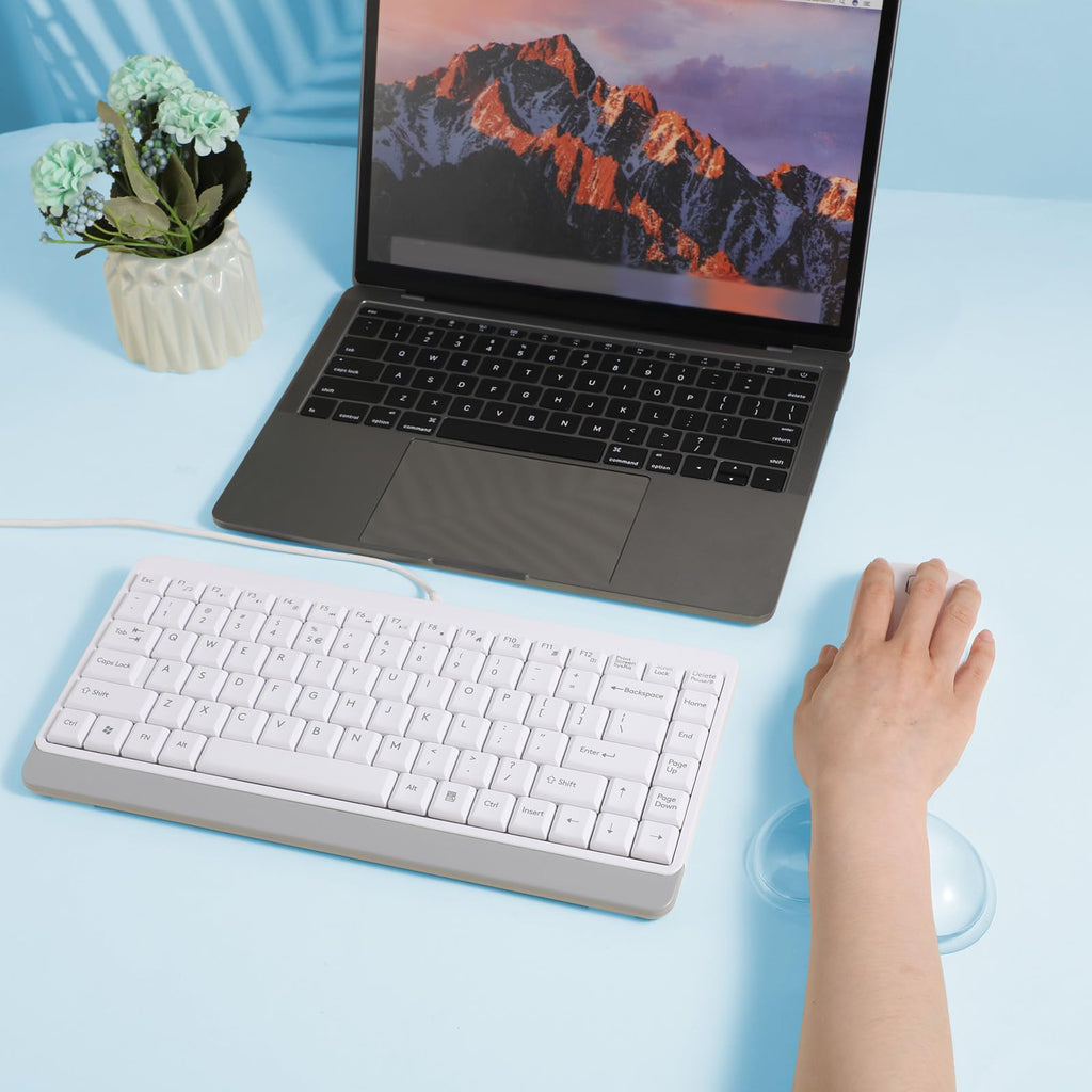 Transparent Gel Silicone Mouse Wrist Rest — Ergonomic Soft Wrist Pad
