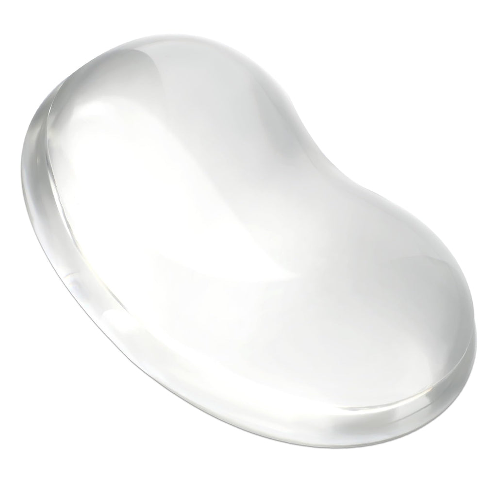 Transparent Gel Silicone Mouse Wrist Rest — Ergonomic Soft Wrist Pad