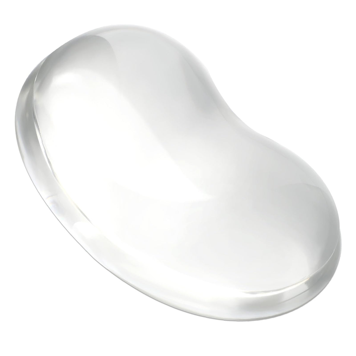 Transparent Gel Silicone Mouse Wrist Rest — Ergonomic Soft Wrist Pad