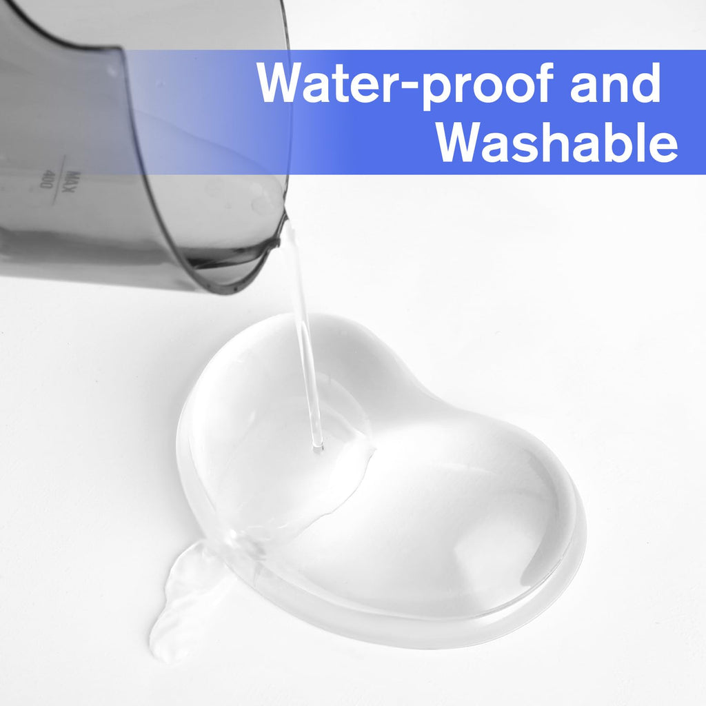 Transparent Gel Silicone Mouse Wrist Rest — Ergonomic Soft Wrist Pad