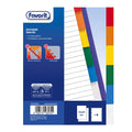 Universal A5 Ring Binder Dividers, 6 Colored Neutral Tabs, Polypropylene